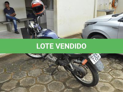 LOTE 004 - HONDA CG 125 TITSN KSE - Placa GZR 1129 - Ano 2003 2003