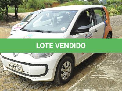LOTE 002 - VW UP TAKE MA - Placa PUN 1726 - Ano 2014 2015