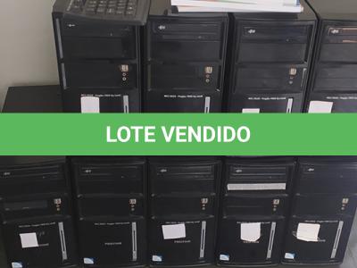 LOTE 011 - SUCATA MONTANTE - ELETRONICA E INFORMATICA DERIVADO ESCOLAR