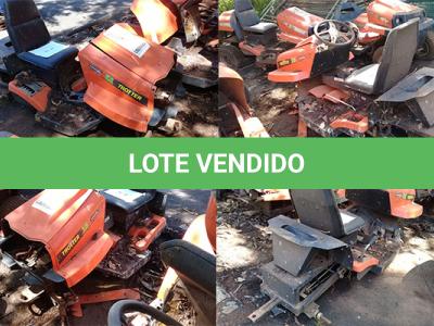 LOTE 055 - SUCATA - MICRO TRATOR ROCADEIRA - Tramontina