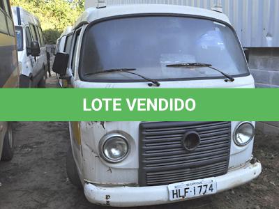LOTE 012 - VW KOMBI ESCOLAR - PLACA HLF1774 - ANO 2009 2010