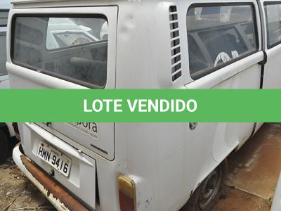 LOTE 018 - VW KOMBI - PLACA HMN-9416 - ANO 2008 2009