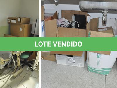 LOTE 016 - SUCATA - EQUIPAMENTOS - MONTANTE