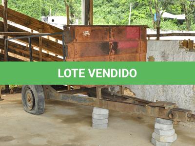 LOTE 009 - SUCATA - CARRETA AGRICOLA - ABERTA