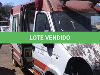 LOTE 047 - SUCATA - RENAULT MASTER ROTANAMB - OQM-9588 - A92 - 2010 2011
