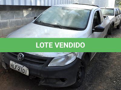 LOTE 015 - VW SAVEIRO 1.6 CE - PLACA HLF2101 - ANO 2009 2010