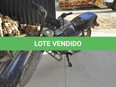 LOTE 020 - HONDA CG 125 TITAN - PLACA GST2294 - ANO 1999 1999