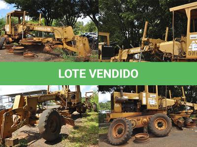 LOTE 053 - SUCATA - MAQUINAS - TRATOR - MONTANDE DE FERRO DERIVADO MATERIAIS E OBRAS  - ESCOLAR  - ETC.