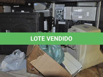 LOTE 013 - SUCATA - FERRO - ELETRONICA - INFORMATICA  - MONTANTE