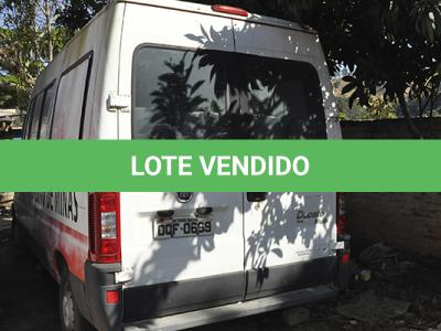LOTE 006 - FIAT DUCATO GUERRA MC 20 - PLACA OQF 0669 - ANO 2013 2014