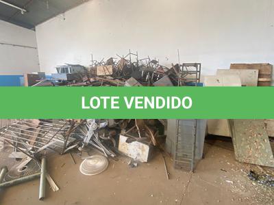 LOTE 012 - SUCATA - MONTANTE - FERRERO E OUROS