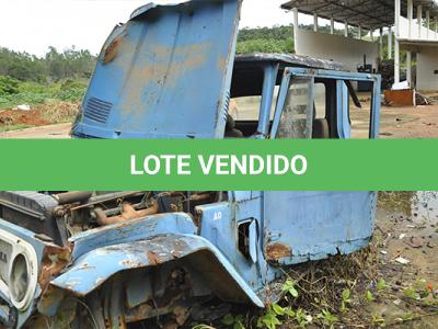LOTE 013 - SUCATA - TOYOTA BANDEIRANTES - PLACA GXA-0117 - ANO 1979 1979