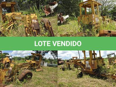 LOTE 053 - SUCATA - MAQUINAS - TRATOR - MONTANDE DE FERRO DERIVADO MATERIAIS E OBRAS  - ESCOLAR  - ETC.