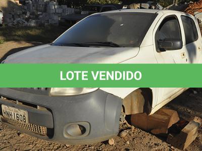 LOTE 008 - FIAT UNO VIVACE 1.0 - PLACA HNH 1608 - ANO 2011 2012