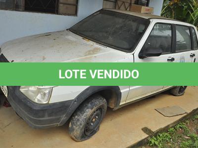 LOTE 003 - FIAT UNO MILLER FIRE FLEX Placa HMN 8017 - Ano 2008 2008