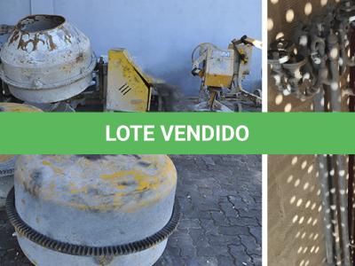 LOTE 010 - SUCATA DE EQUIPAMENTOS E MATERIAIS