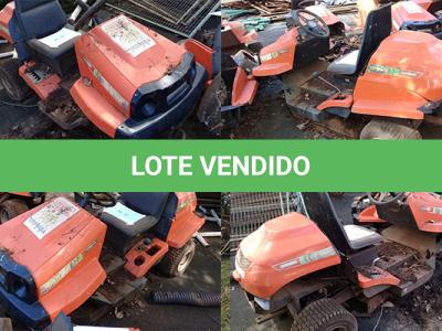 LOTE 055 - SUCATA - MICRO TRATOR ROCADEIRA - Tramontina