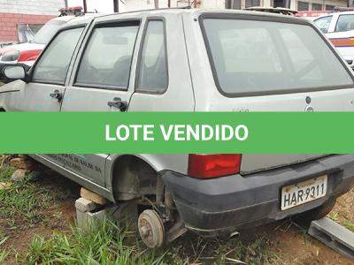 LOTE 001 - FIAT UNO MILLE FIRE FLEX -PLACA HAR9311 -ANO 2006 2007 -COR VERDE