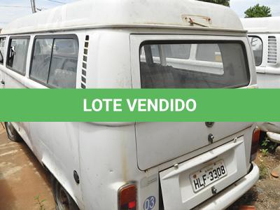 LOTE 019 - VW KOMBI LOTACAO - PLACA HLF-3308 - ANO 2010 2010
