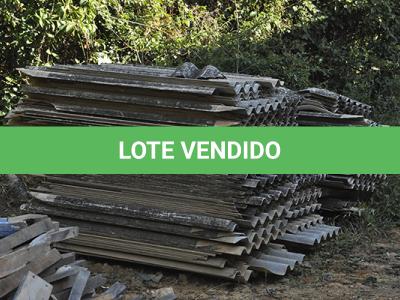 LOTE 028 - SUCATA - MONTANTE - DERIVADO TELHADO - TELHA - MADEIRA