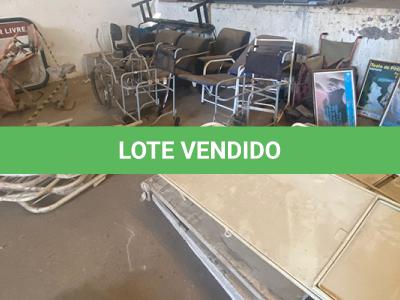 LOTE 001 - SUCATA - MONTANTE - DERIVADO HOPITALAR