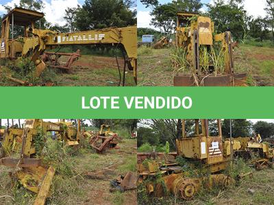 LOTE 053 - SUCATA - MAQUINAS - TRATOR - MONTANDE DE FERRO DERIVADO MATERIAIS E OBRAS  - ESCOLAR  - ETC.