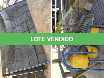 LOTE 010 - SUCATA DE EQUIPAMENTOS E MATERIAIS