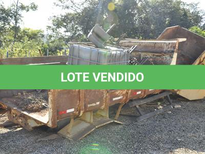 LOTE 026 - SUCATA - MONTANTE - DERIVADO FERRO - AÇO - MOTORES (SOMENTE CREDENCIADO DETRAN PODERAR DAR LANCE)