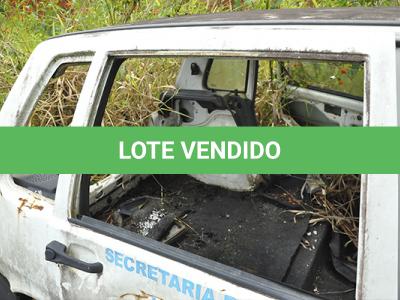 LOTE 012 - SUCATA - FIATE UNO MILLER FIRE - PLACA HMG-6025 - ANO 2005 2006