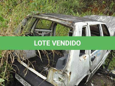 LOTE 012 - SUCATA - FIATE UNO MILLER FIRE - PLACA HMG-6025 - ANO 2005 2006
