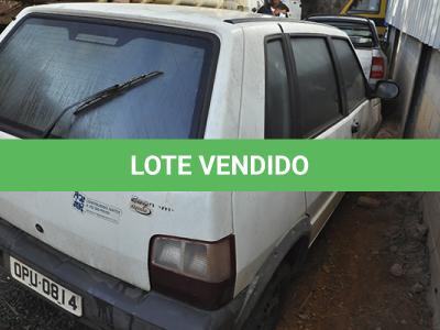 LOTE 017 - FIAT UNO MILLE WAY ECON - PLACA OPU 0814 - ANO 2013 2013