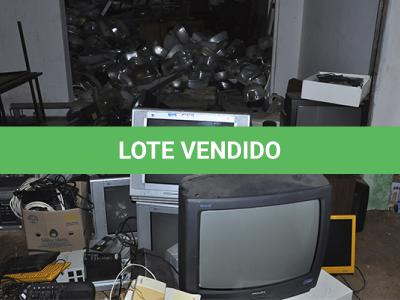 LOTE 012 - SUCATA - ELETRICA - ELETRONICA - INFORMATICA - MONTANTE