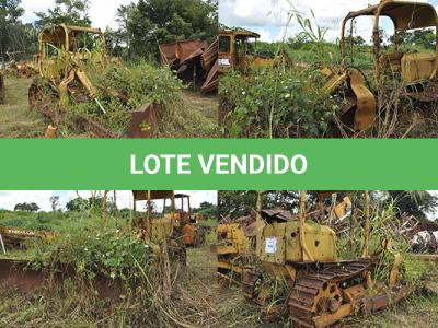 LOTE 053 - SUCATA - MAQUINAS - TRATOR - MONTANDE DE FERRO DERIVADO MATERIAIS E OBRAS  - ESCOLAR  - ETC.