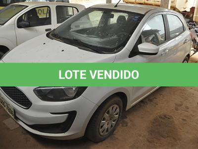 LOTE 009 - FORD KA SE 1.0 HA C - PLACA QQG-7806 - ANO 2019 2019 - COR BRANCA