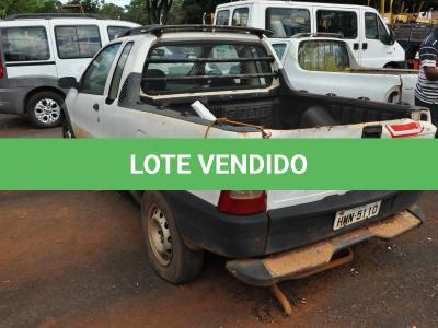 LOTE 038 - FIAT PICK-UP Strada Fire  - 2006 2007 - Branca - HMN-5110