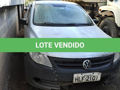 LOTE 015 - VW SAVEIRO 1.6 CE - PLACA HLF2101 - ANO 2009 2010
