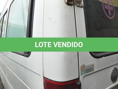 LOTE 003 - FIAT DUCATO M RONTAN AMB - PLACA HMG-5289 - ANO 2005 2006 - COR BRANCA
