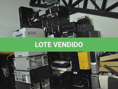 LOTE 015 - SUCATA INFORMÁTICA - ELETRONICA E ELETRICA E ETC