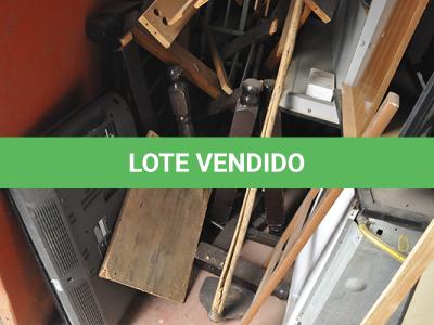 LOTE 049 - SUCATA -  ELETRODOMÉSTICO, MOBÍLIAS E DIVERSOS
