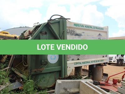 LOTE 010 - COMPACTADOR COLETOR DE LIXO