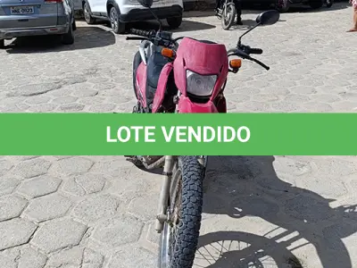 LOTE 006 - HONDA NXR150 BROS ESD - ANO 2012 2012