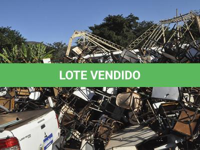 LOTE 015 - SUCATA FERRAGEM E DERIVADOS