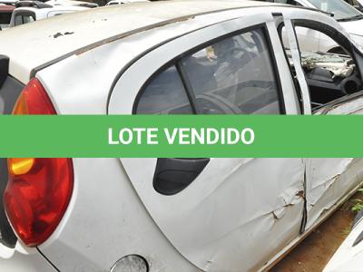 LOTE 045 - SUCATAS 4 VEICULOS - FIAT PÁLIO - FIAT FIORINO - CHERY QQ - TOYOTA ETIOS - Arrematante com certidão de DETRAN