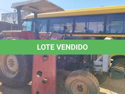 LOTE 013 - TRATOR MASSEY-FERGUNSON - CHASSI SERIE 283057976
