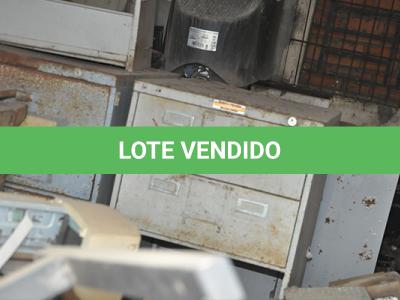 LOTE 049 - SUCATA -  ELETRODOMÉSTICO, MOBÍLIAS E DIVERSOS