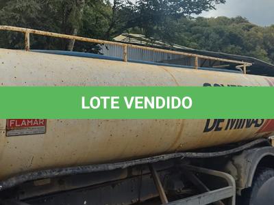 LOTE 008 - TANQUE DE AGUA PARA CAMINHÃO