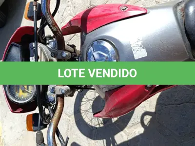 LOTE 005 - HONDA NXR150 BROZ ES -ANO 2009 2009