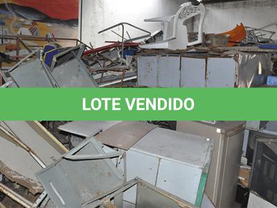 LOTE 049 - SUCATA -  ELETRODOMÉSTICO, MOBÍLIAS E DIVERSOS