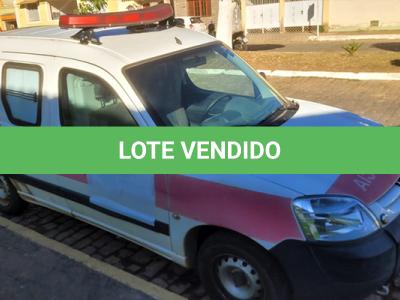 LOTE 010 - I PEUGEOT PART GEENCAR - ANO 2018 2019