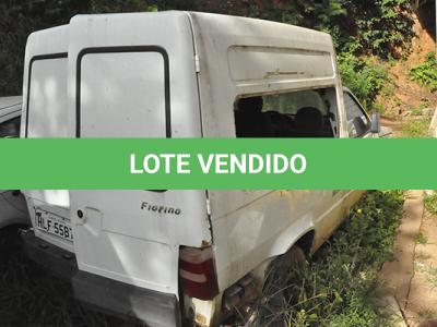LOTE 004 - FIAT FIORINO UNIVIDAS AM - PLACA HLF-5587 - ANO 2011 2011
